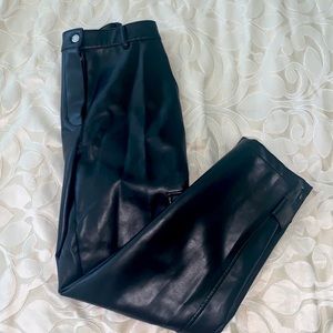 Aritzia Wilfred free leather cargo pants